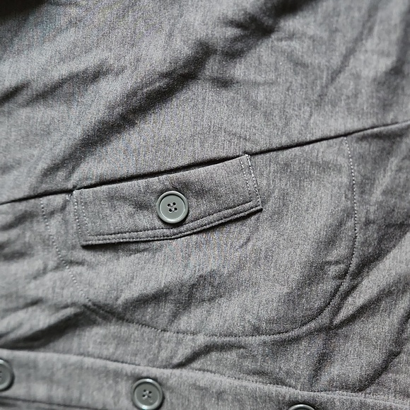 Christian Siriano Ponte A Line Charcoal Jacket - Picture 8 of 15